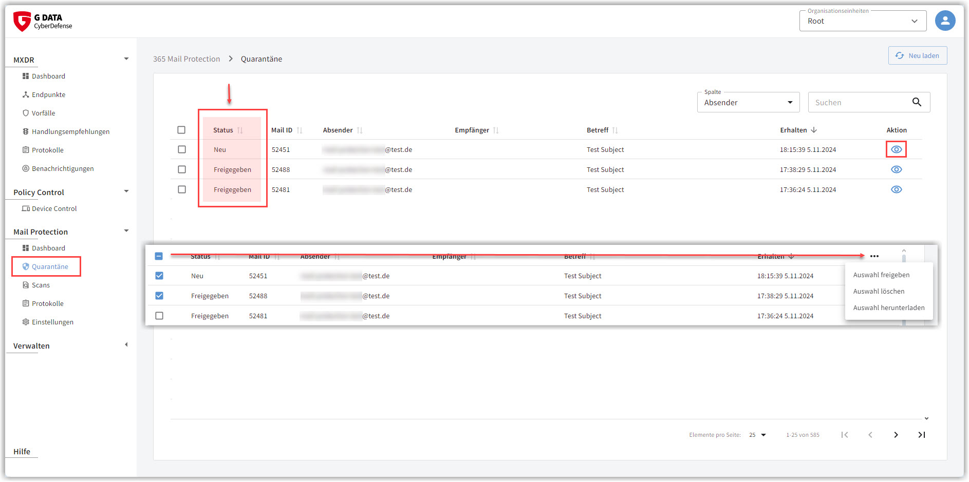 G DATA 365 | Mail Protection